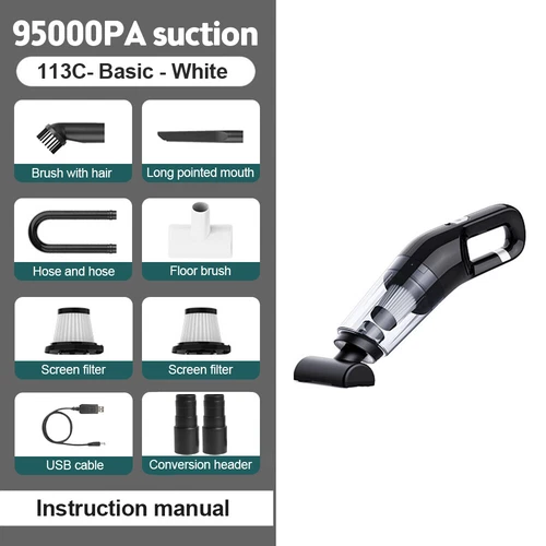 Cordless Hand Held Vacuum Cleaner Mini Portable Car Auto Home Wireless Duster - Picture 9 of 11