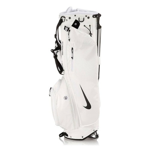 NIKE SPORT LITE GOLF BAG GF3011 White Stand Cart Caddie Bag Golf