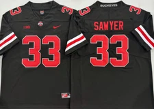 NWT Men's #33 Jack Sawyer Ohio State Buckeyes Jersey All- Stitched