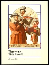 Norman Rockwell Post Christmas Trio - 1