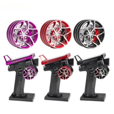 Metal Transmitter Steering Wheel For Flysky NB4 / Noble Lite NB4 PRO Controller