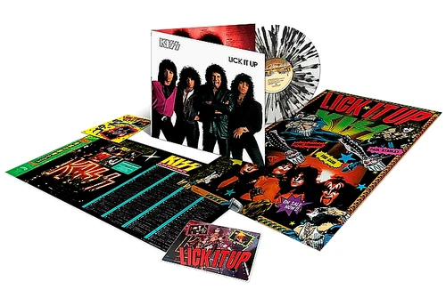 KISS Lick it Up 40th Anniversary Japan Edition LP Vinyl New Sealed No. 2607/3000