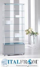 Vetrina Espositiva con Mobile in Kit 73x39x220h Arredo Negozio Nuova Italfrom 