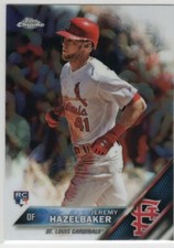 JEREMY HAZELBAKER 2016 TOPPS CHROME ROOKIE RC ST. LOUIS CARDINALS $1.99 ROOM