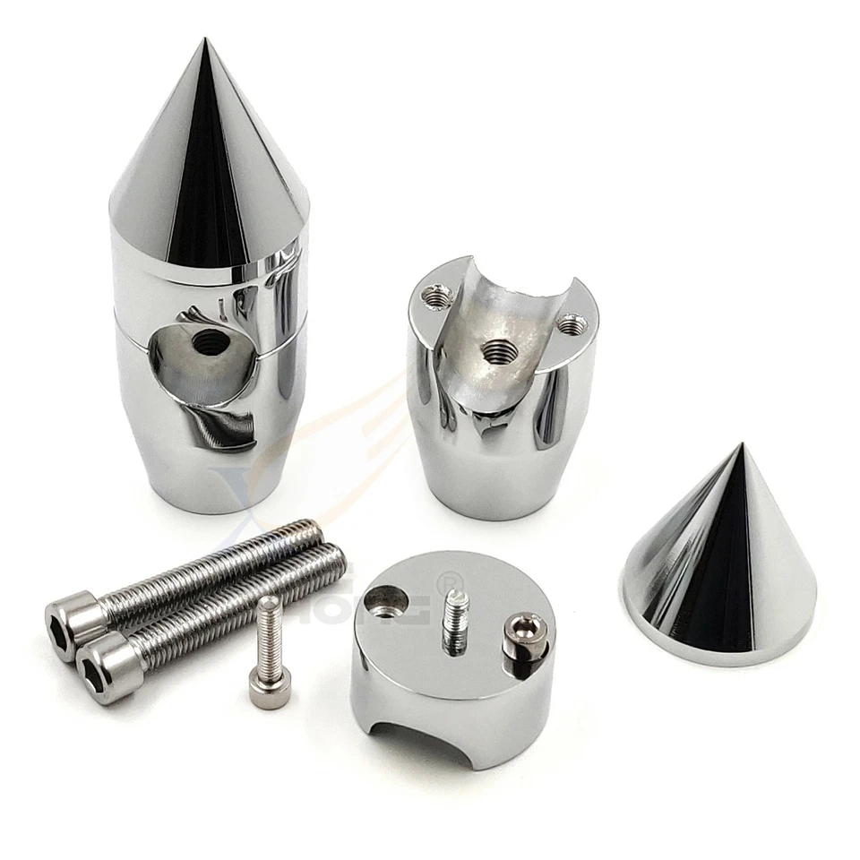 1" Handlebar Risers for Honda Shadow Spirit 750 Aero VTX 1300 C Valkyrie CHROMED - Изображение 4 из 4