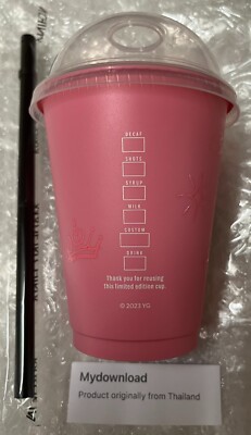 アイドル BLACKPINK Bling Cold Cup Starbucks BLACKPINK Bling Cold Cup 16oz. | eBay