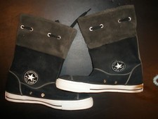 Converse Chuck Taylor All Star Black Boots Woman's size 8 Men's size 6 SU6 