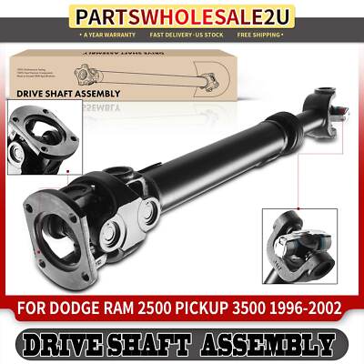 Front Driveshaft Prop Shaft for Dodge Ram 2500 3500 1996-2002 w/ Sales Code DHG