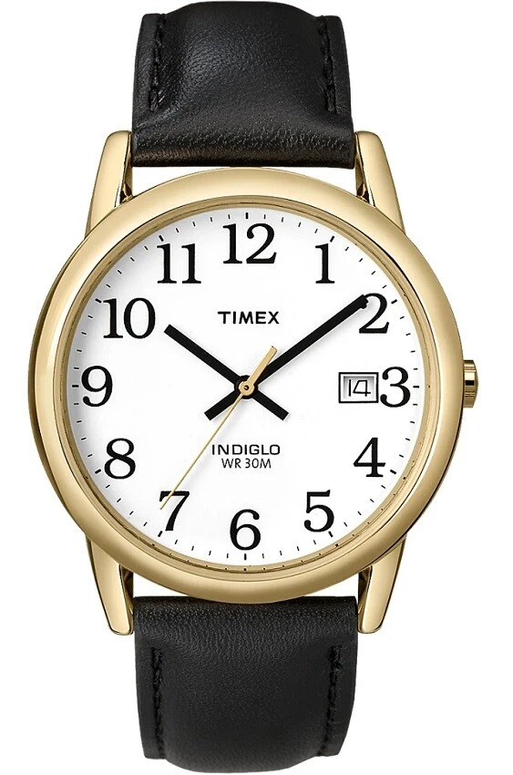 Timex Orologio analogico da uomo con quadrante bianco classico, Wite, Bracciale