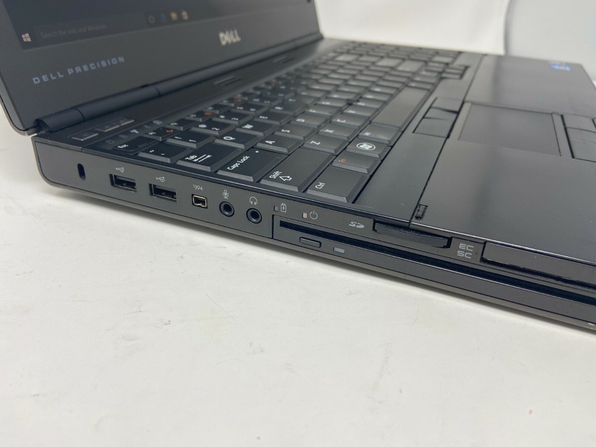 Dell Precision M4600 i7-2820QM 2.3GHz 16GB 256GB SSD Win 10 NVidia
