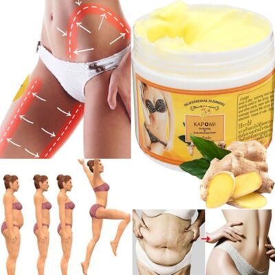 Crema De Jengibre Para Quemar Grasa Anti-celulitis Pérdida Peso Reducir Cintura*