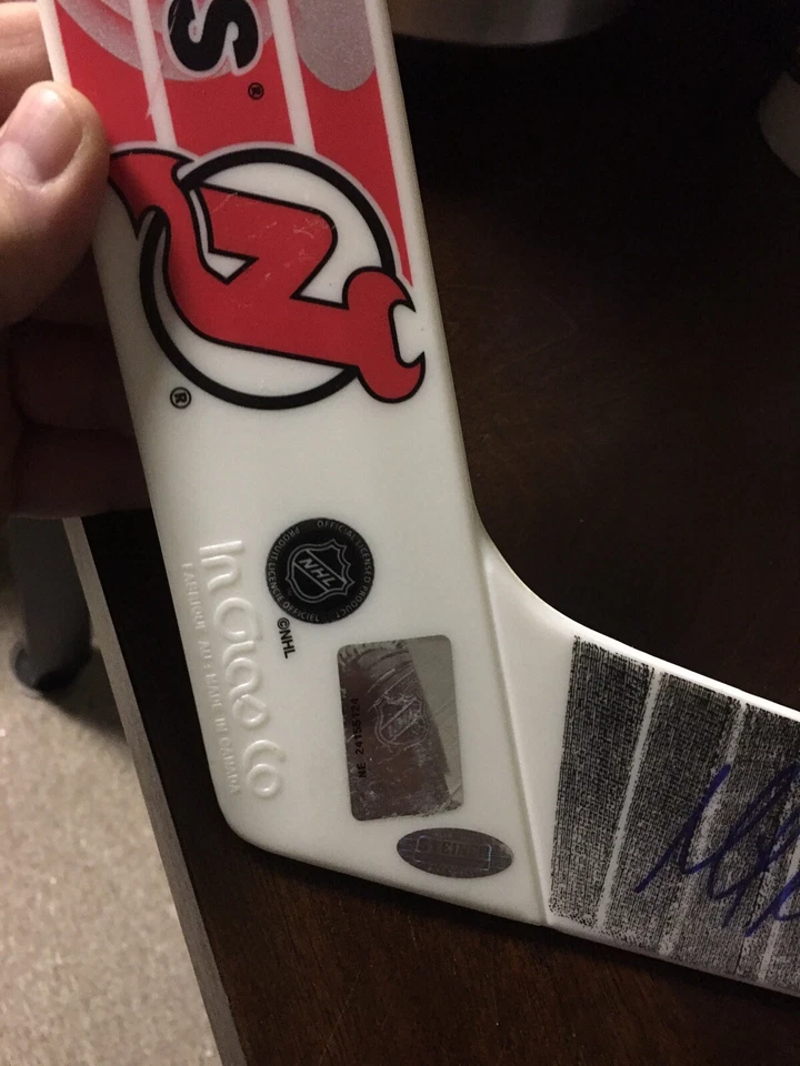 MARTIN BRODEUR New Jersey Devil SIGNED Autographed Mini Goalie Stick w/ SS COA - Image 3 of 4
