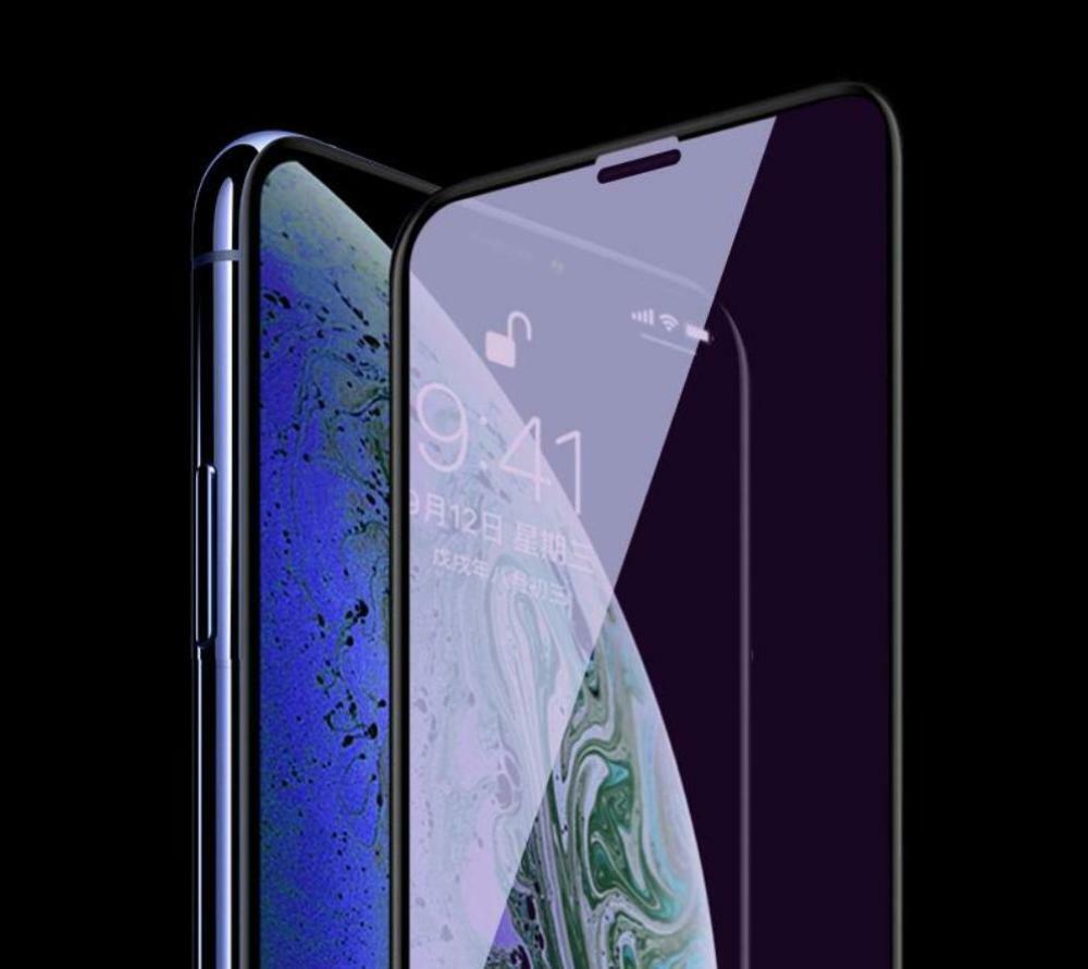For iPhone 14 13 12 11 Pro Xr 15 Anti Blue Light Tempered Glass Screen Protector eBay