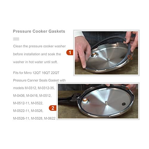 S9882 Pressure Cooker Canner Gasket 12Qt/16Qt/22Qt for Mirro M0312/M