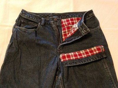DULUTH Trading Co. Flannel Lined Women 