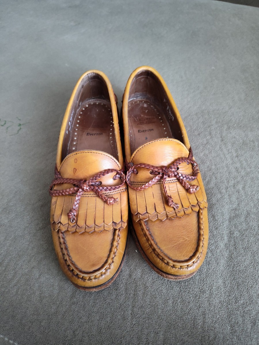 Allen Edmonds Everson Slip On Loafer Allen Edmonds MENS SIZE 10.5 Everson Dress Shoes Kiltie  main image 2