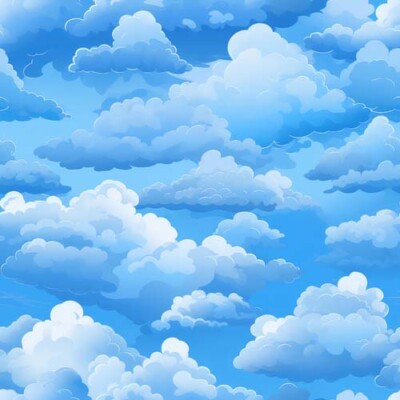 40x Blau Wolkenhimmel Abziehen und Kleben Fliesen Vinyl Aufkleber Treppe Bad Küche