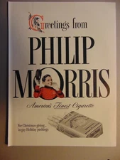 1941 Greetings from PHILIP MORRIS Finest Cigarettes art print ad