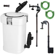 iMountek 3-Stage External Canister Filter 159GPH for Fish Tank Aquarium 55Gallon