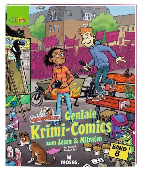 Thumbnail - Geolino Wadenbeißer - Geniale Krimi-comics Band 8