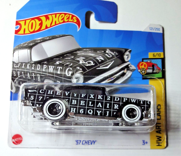 Hot Wheels - '57 Chevy Bel Air - Chevrolet Bel Air - Hw Art Cars 2024 - HTB75-image