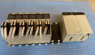 OMRON PA204 SYSMAC C200HE CPU42 C200H-OD215 ID215