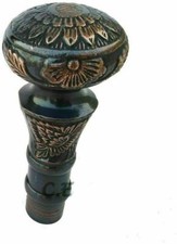 Antique Designer Brass Handle Nautical For Wooden Walking Stick Cane Gifts