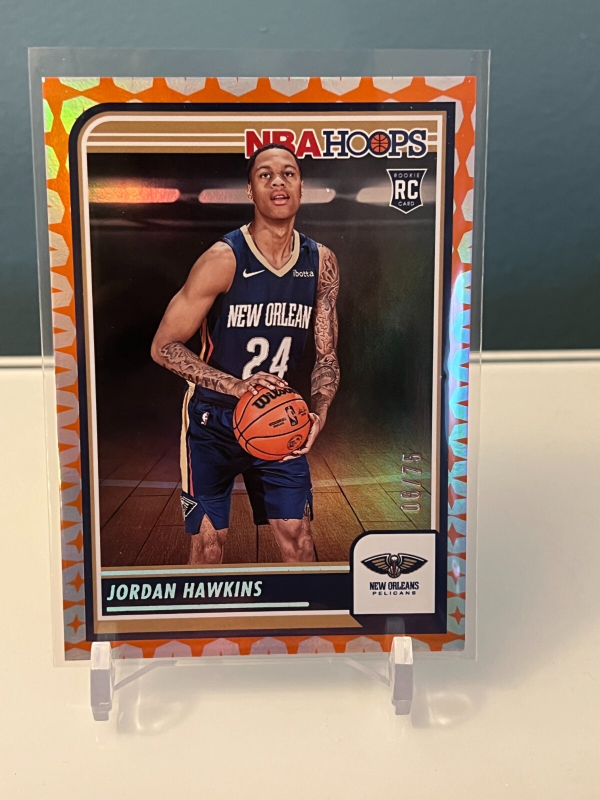 2023-24 Panini NBA Hoops Jordan Hawkins Rookie Gravity Foil #269 #d 06/75