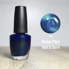 OPI Nail Lacquer 0.5oz/15mL Brand New Authentic - Nessie Plays Hide & Sea-k #U19