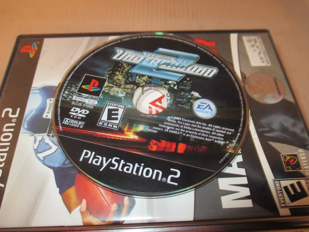 NEED FOR SPEED UNDERGROUND - PS2 GAME - DISC ONLY!