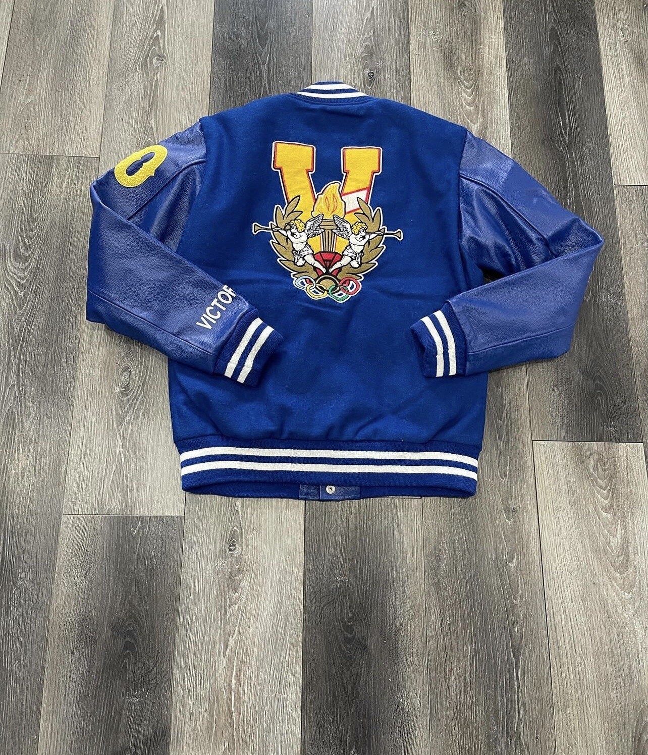 Custom Varsity Jacket Size Large - image 2