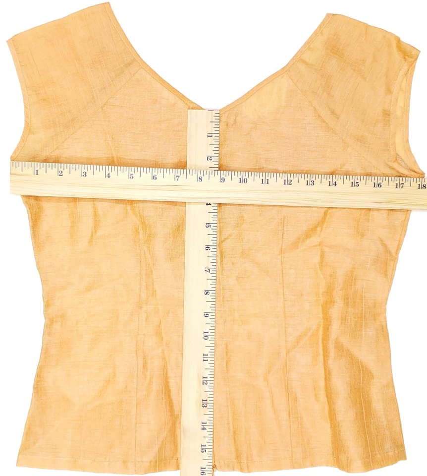 Conjunto de 2 piezas de camisa y falda Minh Hai para mujer color tostado talla XL Foto 2 de 4