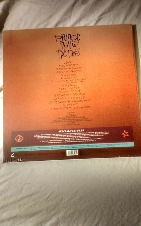 PRINCE SIGN O' THE TIMES BLU-RAY TURBINE LIMITED ED. NEW SEALED - Image 2 of 3