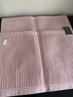 2 American Placemats Soft Pink Pin-tucked Design from ‘JC Penny’ New York NWT