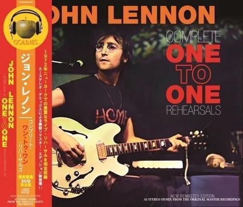 JOHN LENNON COMPLETE ONE TO ONE REHEARSALS NEW REMASTER EDITION CD New