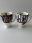 Wedgwood Set 2 Mugs Circus Carousel Horse/Acrobats 1998 — photo 1