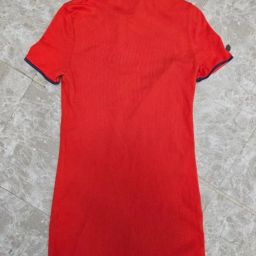 Lacoste Red Pique Polo Dress Size 36 - Women's Classic Style thumbnail 5