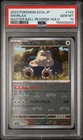 2023 POKEMON JAPANESE POKEMON 151 MASTER BALL REVERSE HOLO #143 SNORLAX PSA 10