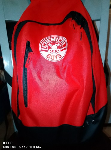 Chemical Guys -Multipurpose Backpack Travel, Work, School leather bottom red top