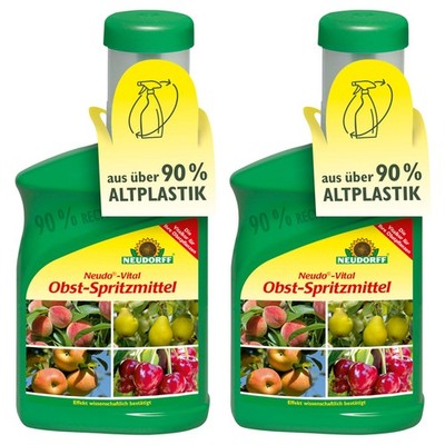 Neudorff Neudo-Vital Obst Spritzmittel 2x 250 ml Pilzschutz Pilzkrankheiten 