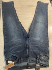 NEW Kenneth Cole Jeans Men Athletic Fit Stretch Denim 38 x 30 Blue