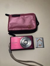 Sony Cyber-shot DSC-W530 14.1MP Digital Camera Pink Bundle - Tested Works K9