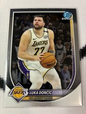 2025-26 Bowman Basketball CHROME BCV-123 Luka Doncic, Los Angeles Lakers