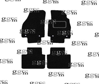 FITS MG ZS AUTO 2024 & ONWARDS TAILORED BLACK CARPET CAR FLOOR MATS SET.