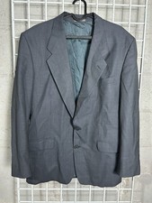 Yves Saint Laurent Men  s Size Large Suit Jacket Wool Blazer Designer Luxury Read