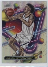 2023-24 Topps Cosmic Chrome Refractor Julian Strawther #176 rw6