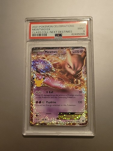 Mewtwo-EX graded PSA 9 for sale on eBay