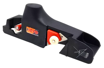 HERO WERKZEUG Rigipshobel Kantenhobel Rigips Randhobel Trockenbau Handhobel Gipskarton HERO