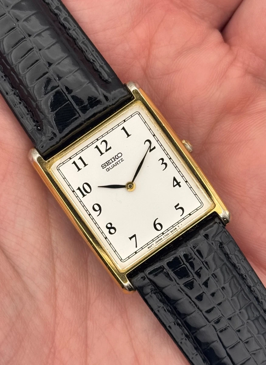 25+ Seiko Gold Plated Case Quartz Casual Wristwatches for sale