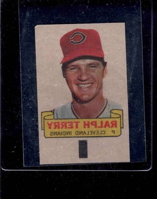 1966 Topps Rub-Offs #92 Ralph Terry   EXMT/EXMT+ X3033947